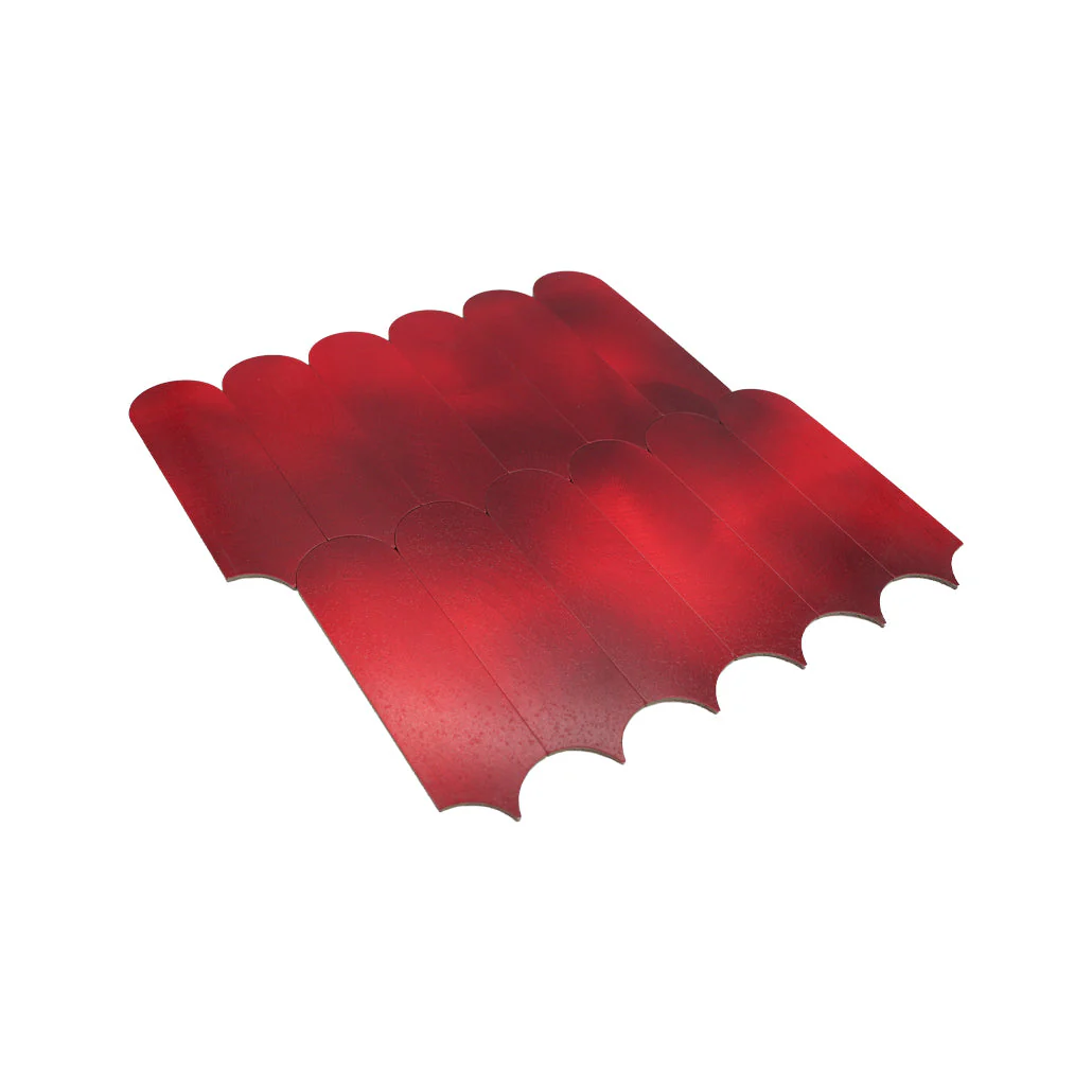 Arch Red Peel & Stick Splashback | 28.8×29.8 cm | Self-Adhesive Mosaic Tile - Image 6