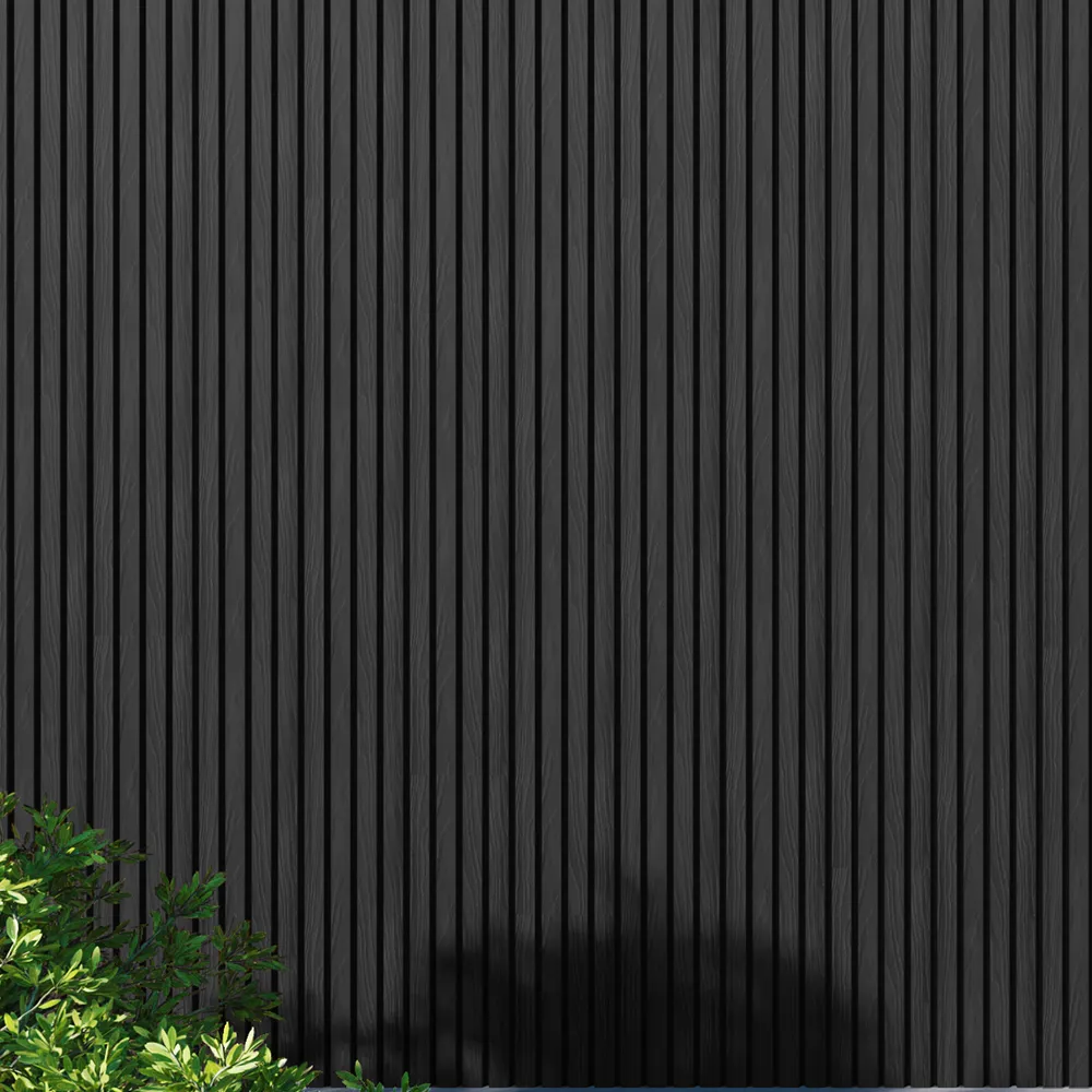 Exterior Wall Cladding Panel Black 290CM | Garden | 3D Wood Grain - Image 10