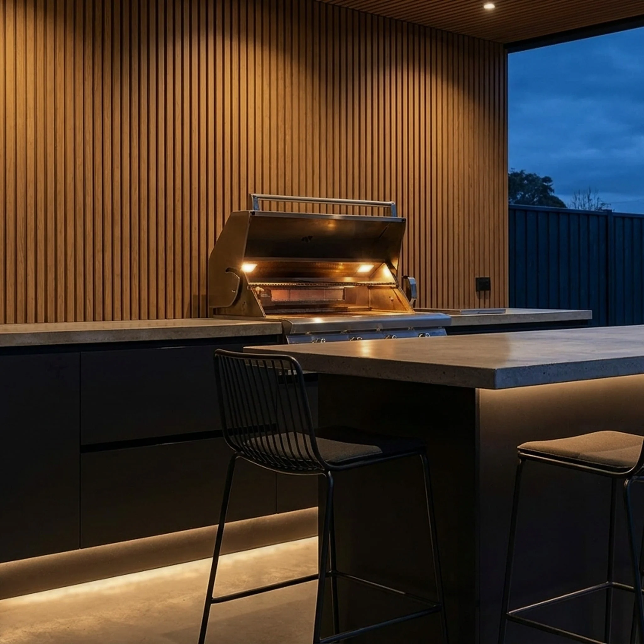 Exterior Wall Cladding Panel Oak 290CM | Garden | 3D Wood Grain - Image 6