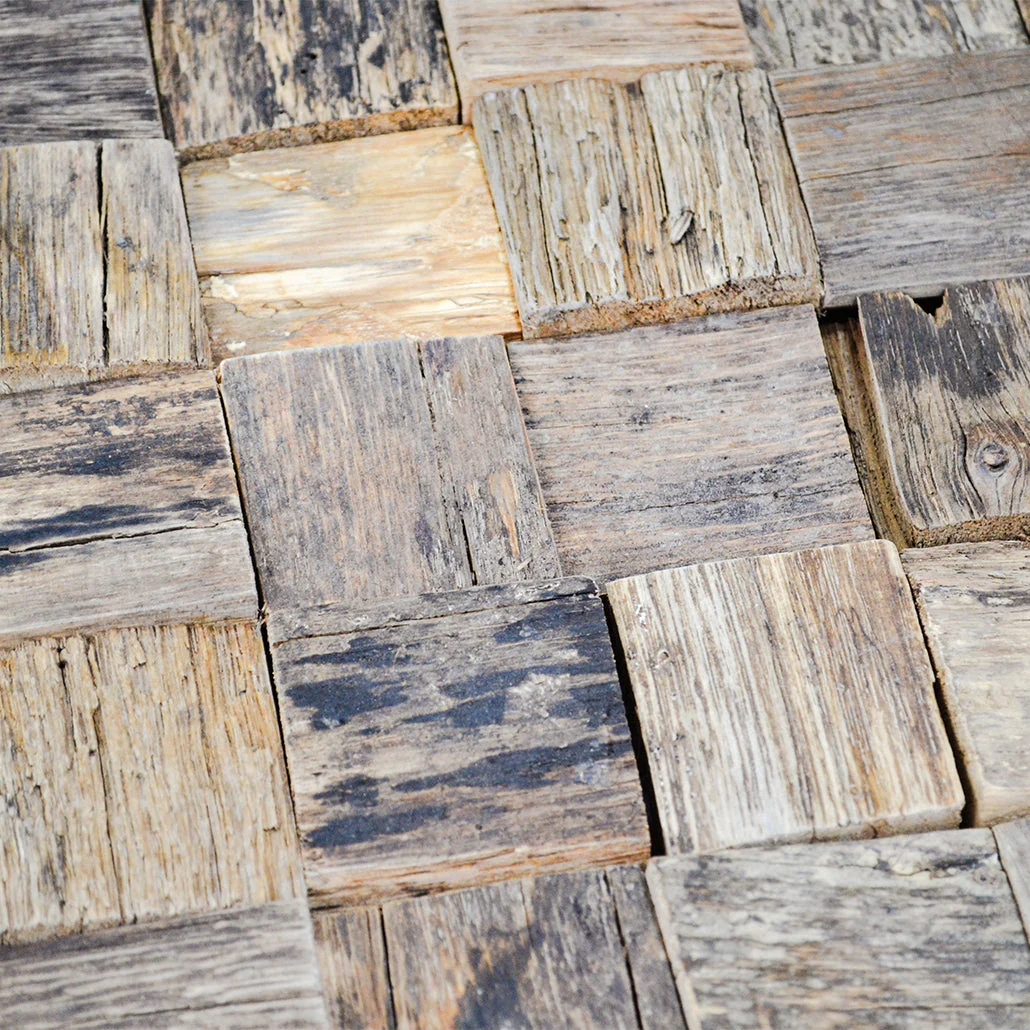 Marine 3D Wood Wall Panel | 30×30 cm | Real Wood - Image 4