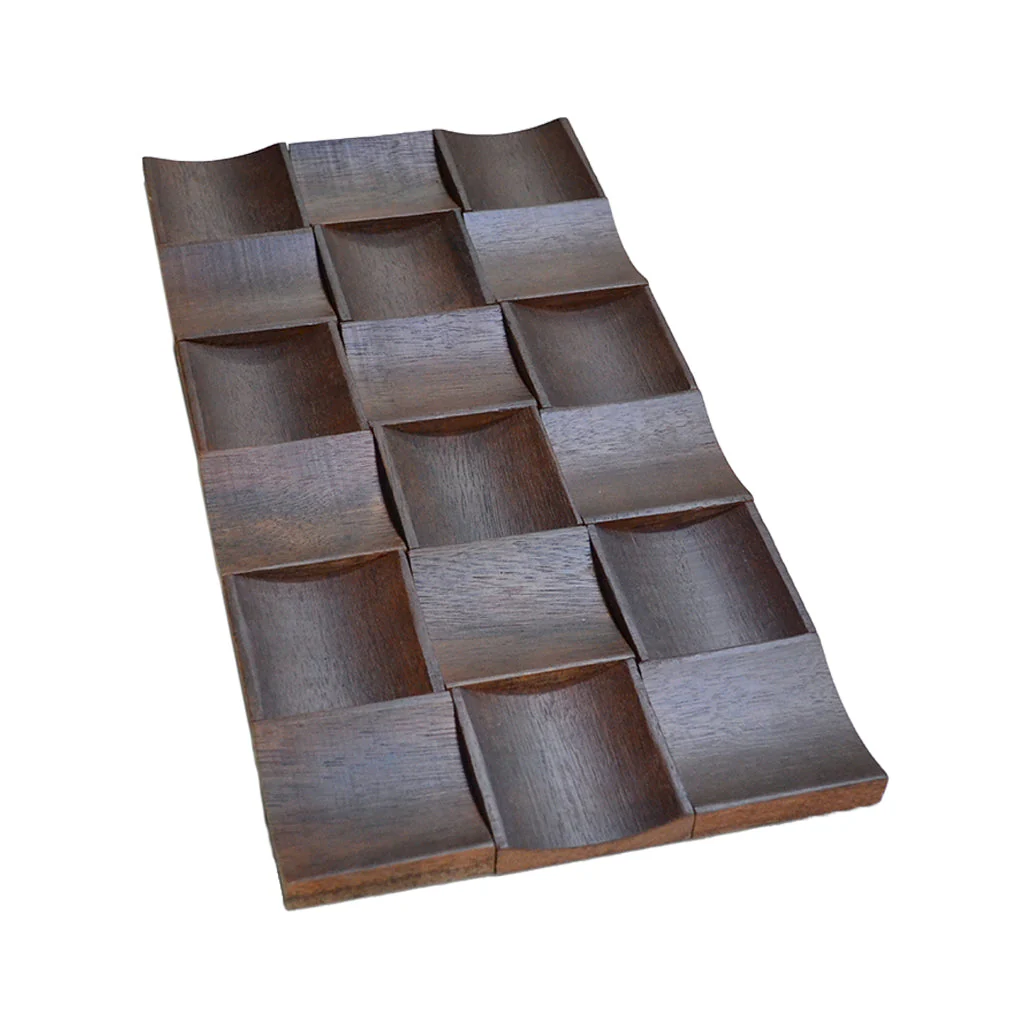 Merbau Long 3D Wood Wall Panel | 30×60 cm | Real Wood - Image 6