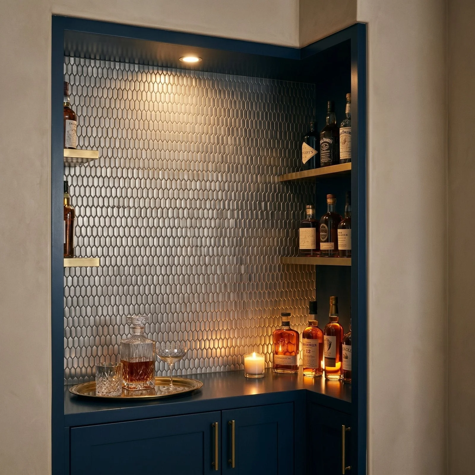 Picket 3D Gray Peel & Stick Splashback | 31×30 cm | Self-Adhesive Mosaic Tile - Image 7