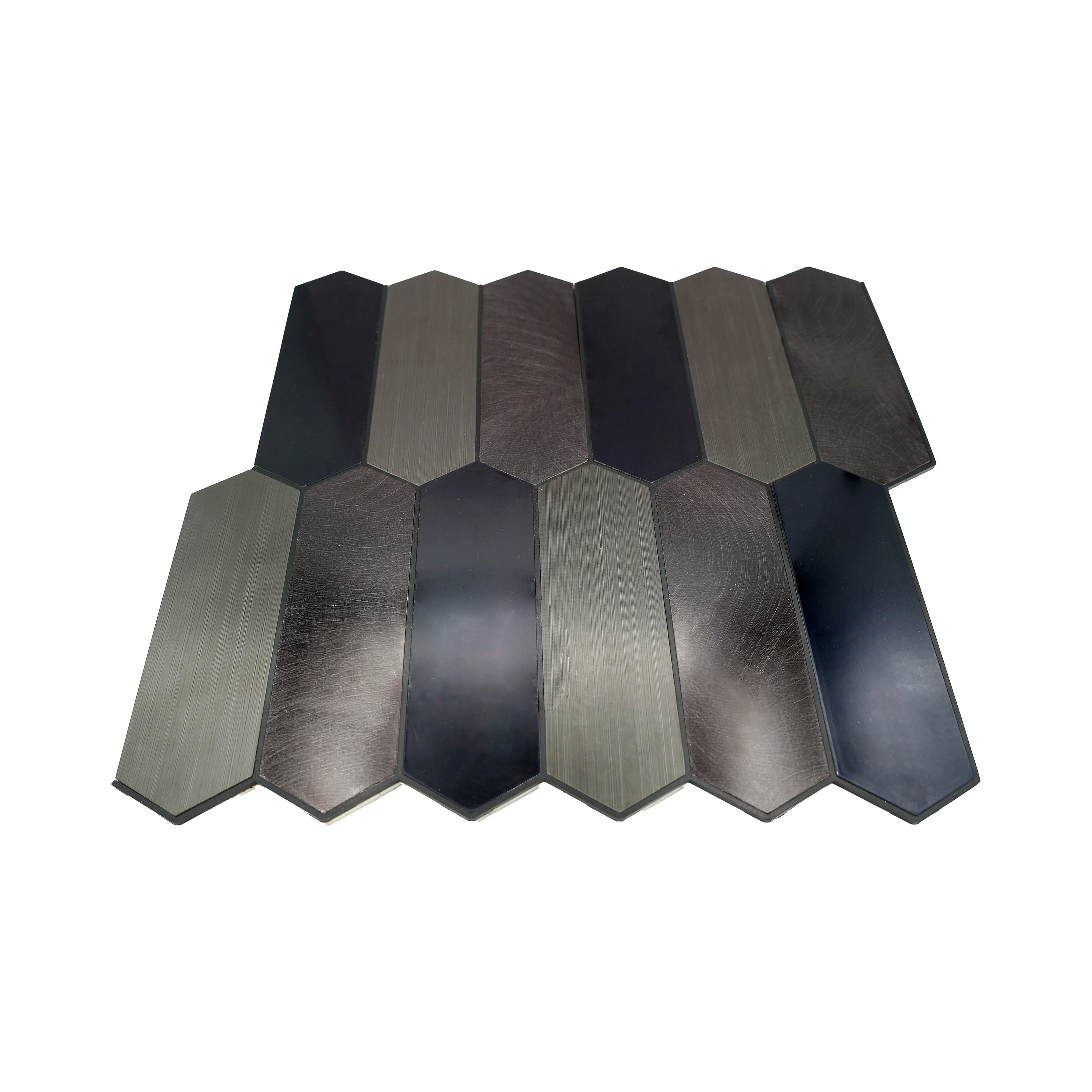 Picket Blue Peel & Stick Splashback | 28.2×27.3 cm | Self-Adhesive Mosaic Tile - Image 4