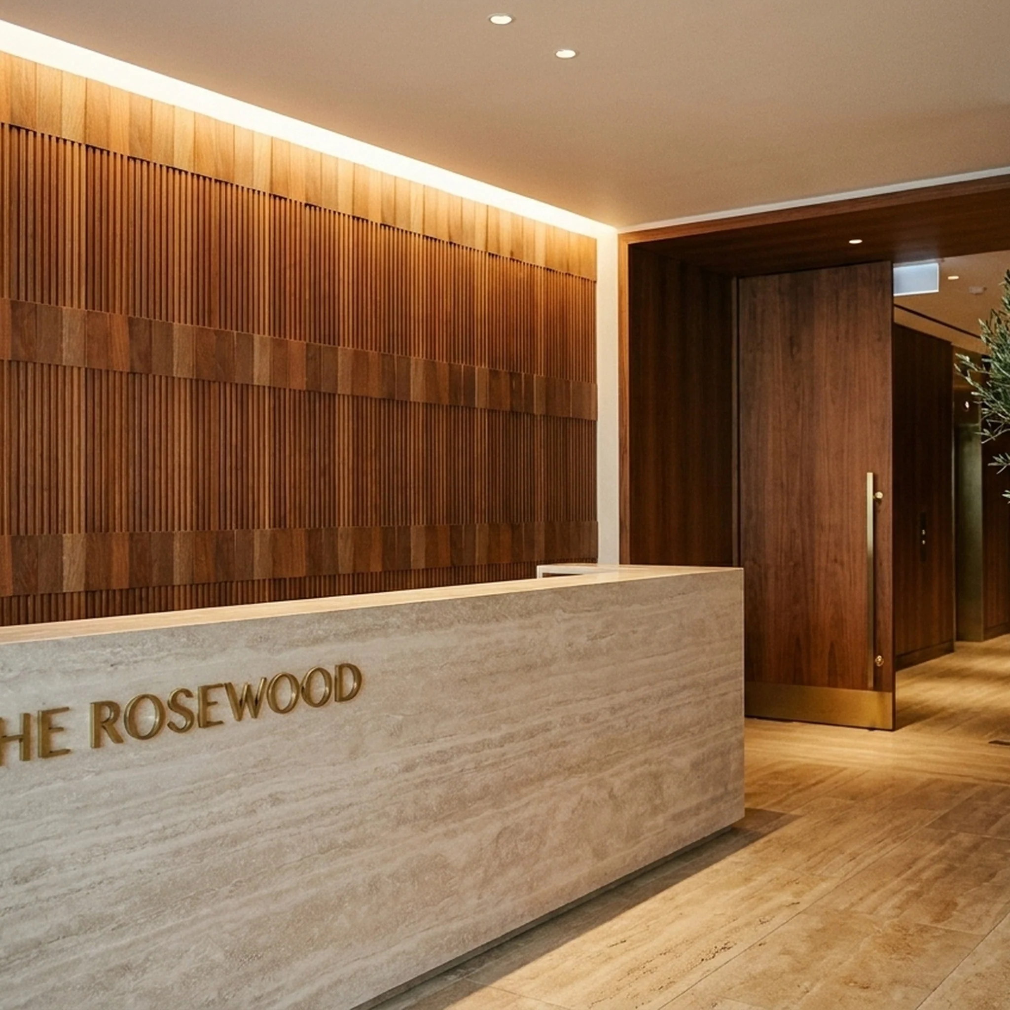 Silk Rosewood 3D Wood Wall Panel | 30×60 cm | Real Wood