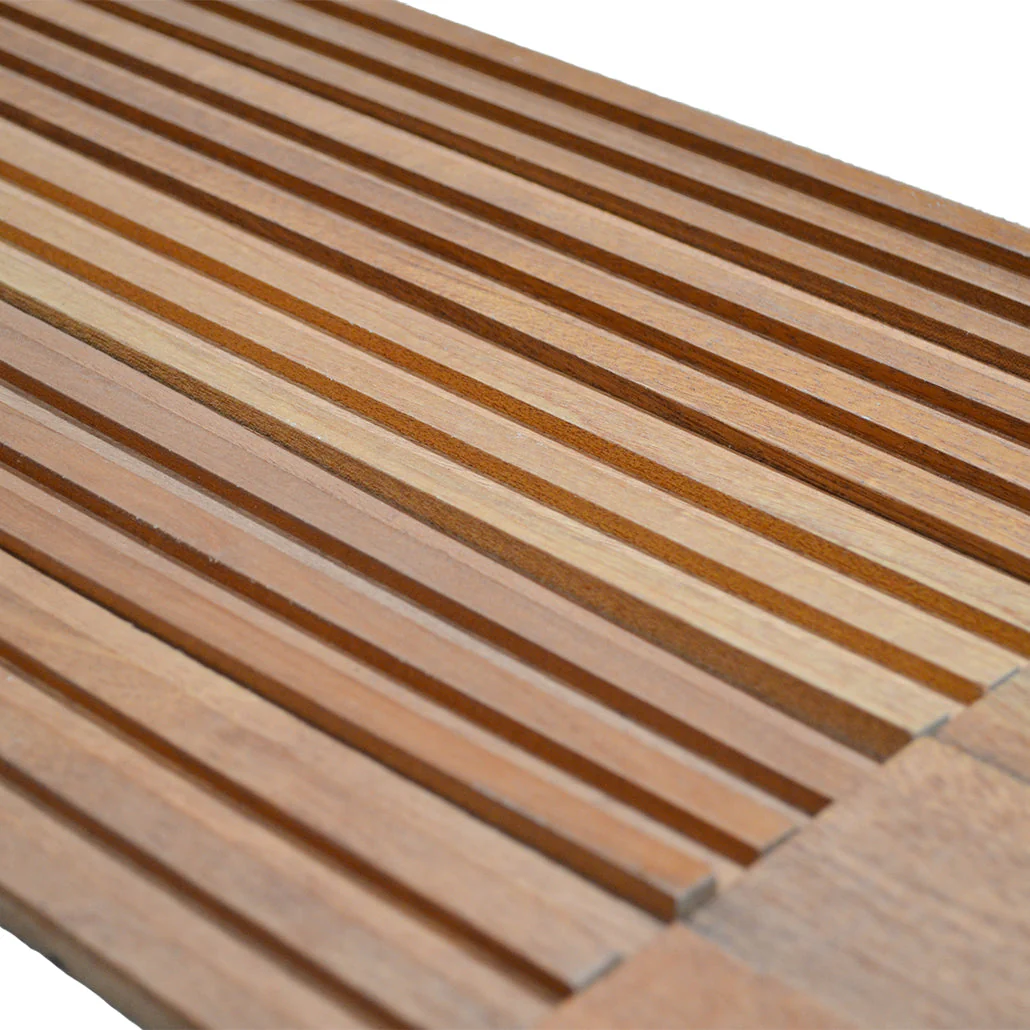 Silk Rosewood 3D Wood Wall Panel | 30×60 cm | Real Wood - Image 4