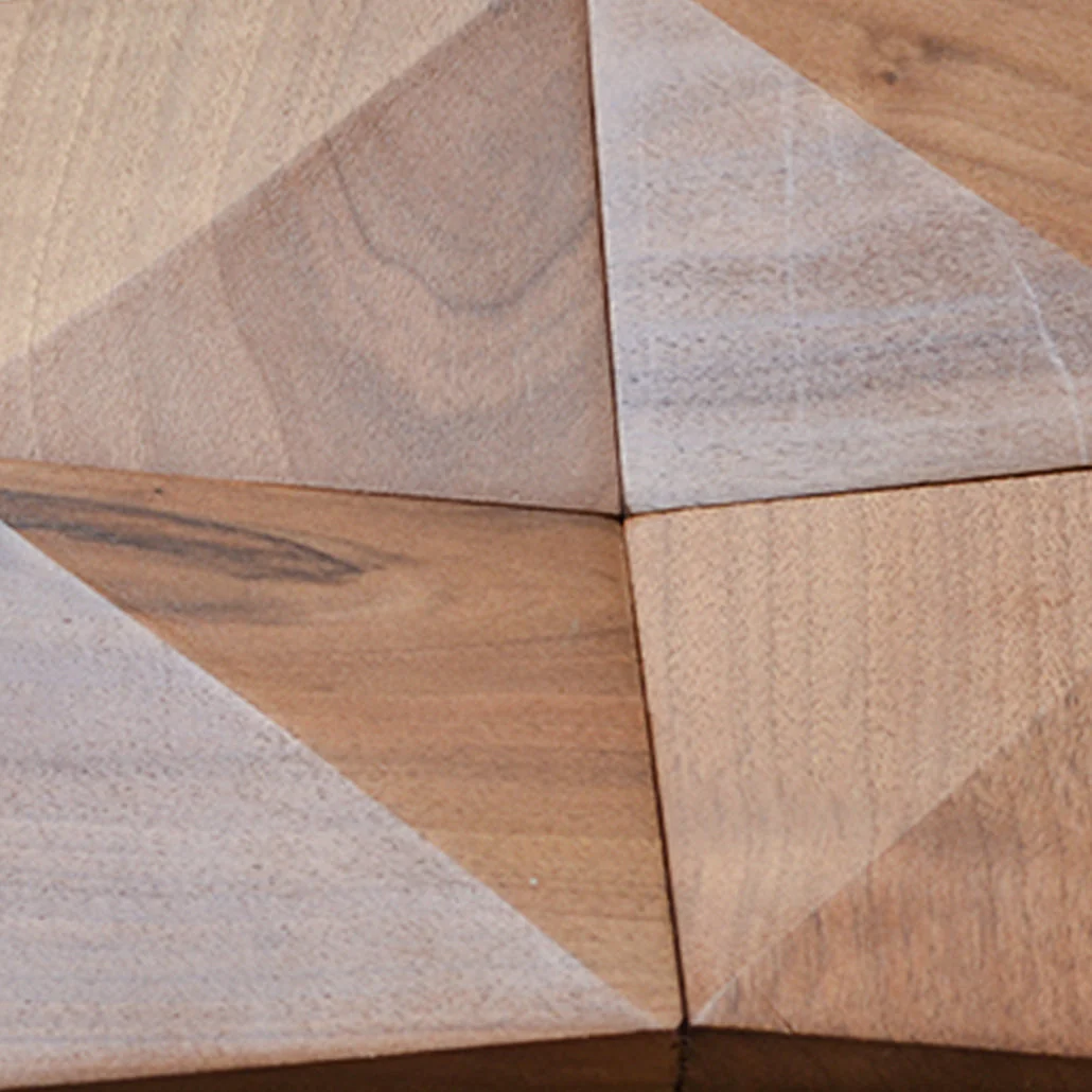 Slim Walnut 3D Wood Wall Panel | 20×40 cm | Real Wood - Image 8