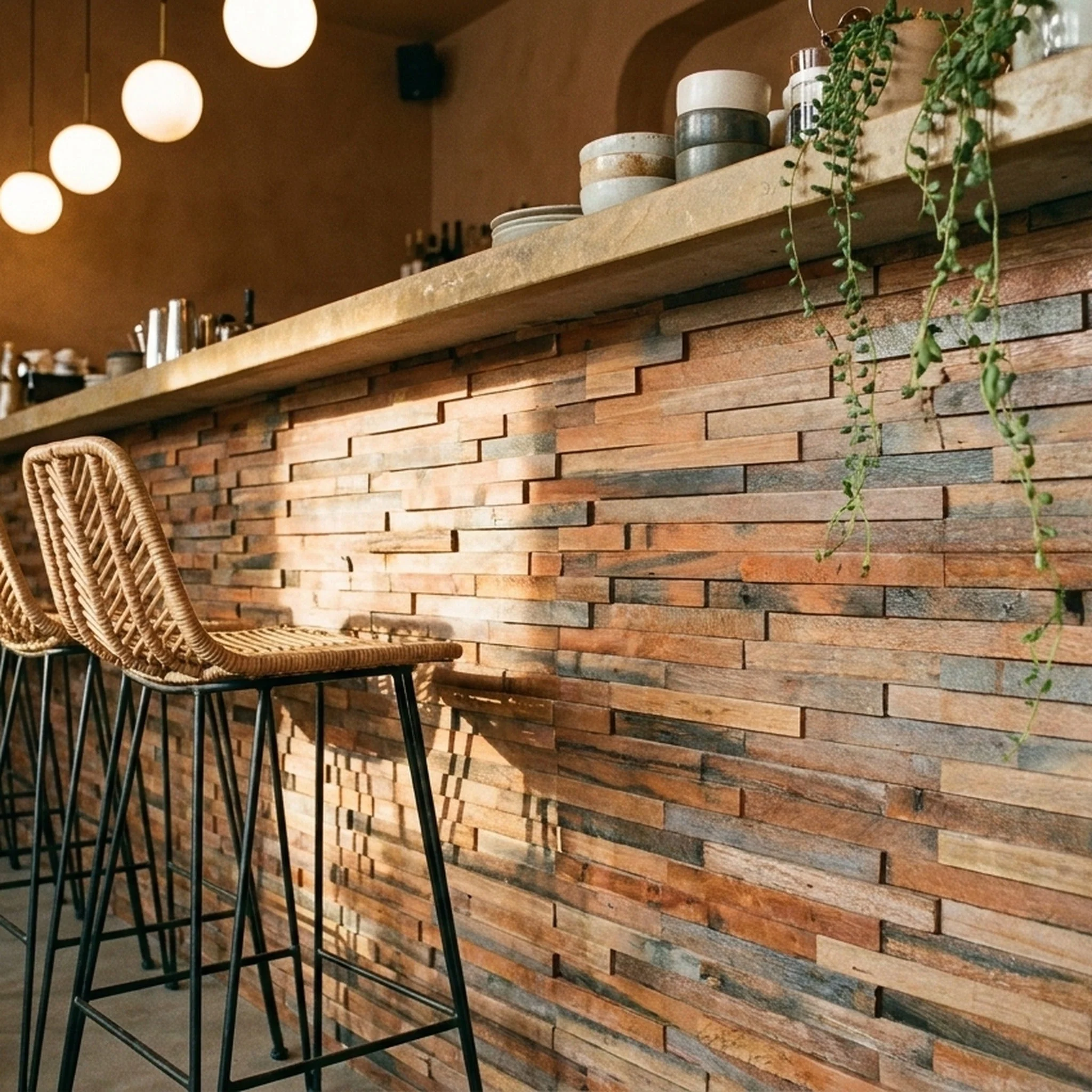 Wide Shipwood 3D Wood Wall Panel | 30×60 cm | Real Wood - Image 7