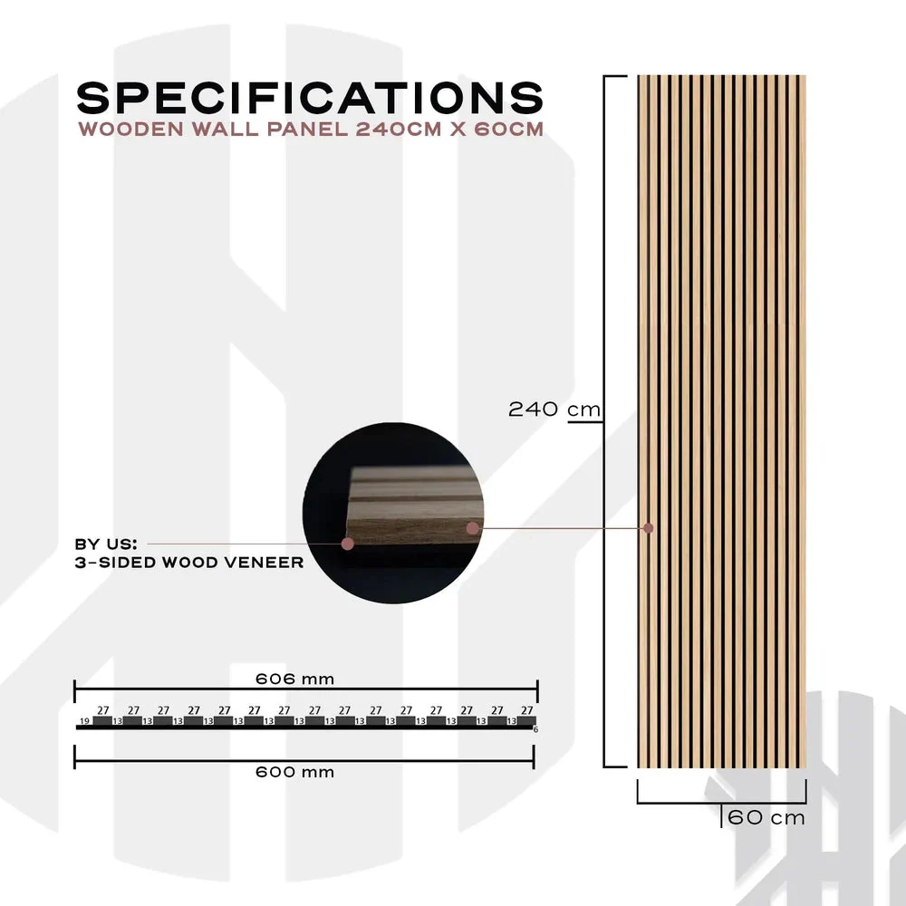 Wooden Wall Panel | Dreams | Premium 3-sided Wood Veneer - Image 3